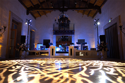 Custom Gobo Lighting in Monterey Peninsula